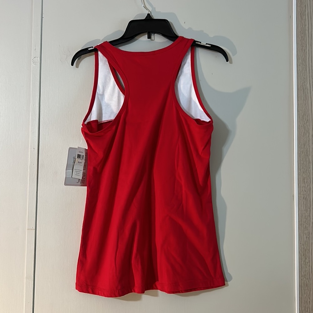 SIDELINE APPAREL Red Black Graphic tank an shorts Louisville Cardinal Sleepwear - Picture 7 of 11